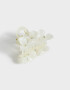 Broche Con flores Broche Acrílico Con Flores - Blanco Crudo