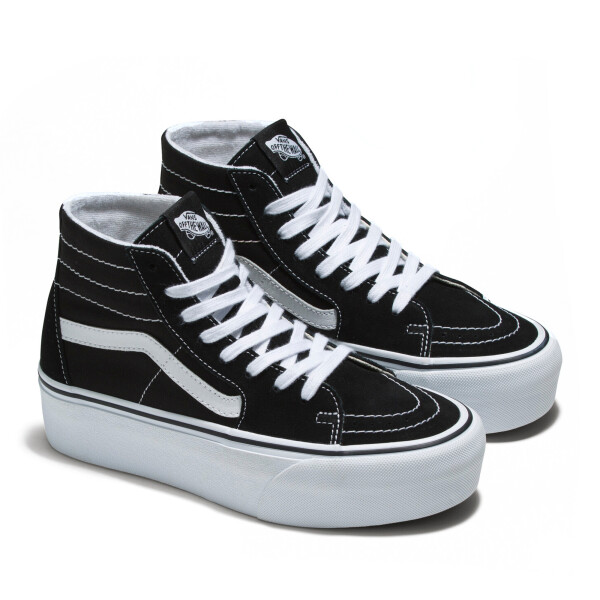 Championes Botas VANS UA SK8-Hi Tapered Stackfo(plataforma ) de Mujer - VN0A5JMKBMX Negro