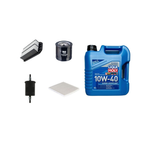 KIT DE FILTROS Y ACEITE 10W40 LIQUI MOLY Kit De Filtros Y Aceite 10w40 Liqui Moly