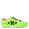 Championes de Fútbol 11 Hombre Umbro Classico III HG Verde - Negro - Anaranjado