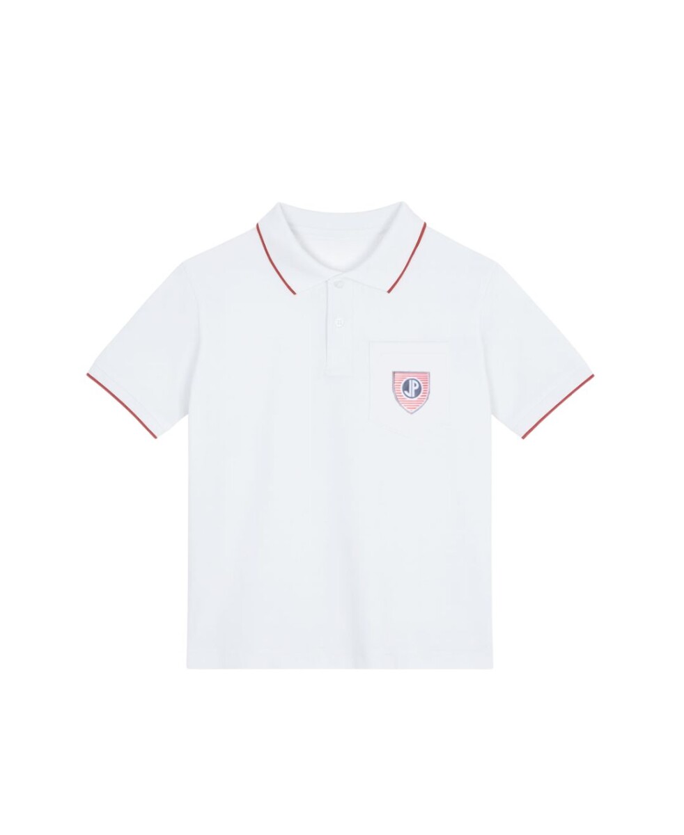 Remera Polo Jean Piaget - Blanco 