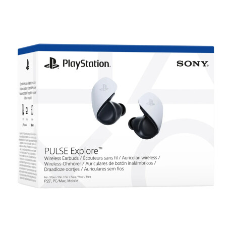 Auriculares Gaming Sony Pulse Explore Inalámbricos PS5 Blanco / negro