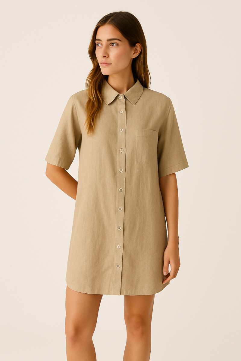 Vestido American - Beige 