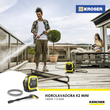HIDROLAVADORA 1400W 110BAR K2 MINI KARCHER ++ N/a