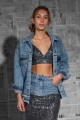 Campera Aroca Jeans Azul
