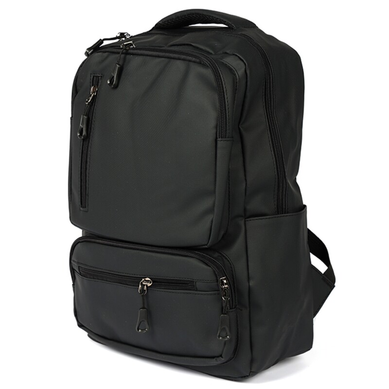 Mochila Urbana Clásica con Múltiples Bolsillos Canva Liso