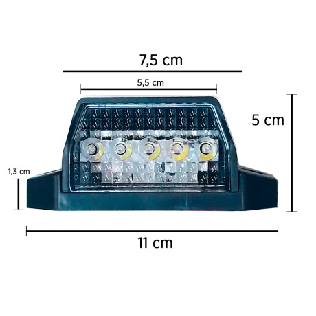 FAROL - FARO MATRICULA LED - FAROL - FARO MATRICULA LED -