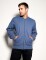 Campera bomber de algodon Evans Azul