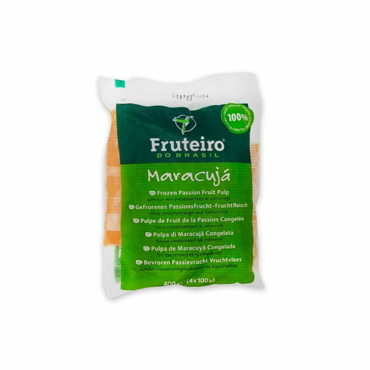 Pulpa de Maracuya 400Gs Fruteiro 