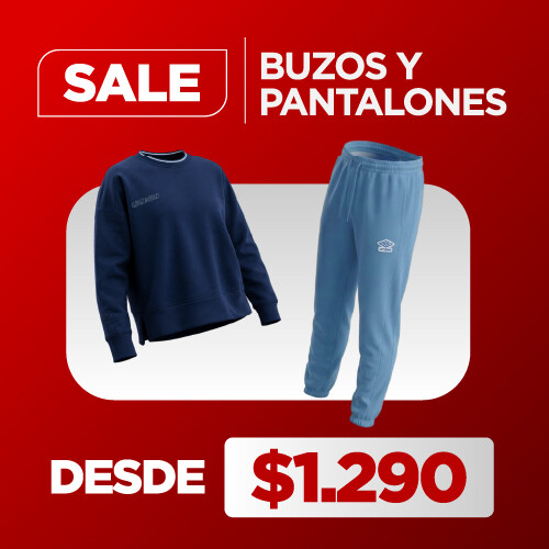 Tercio Sale Buzos y Pantalones
