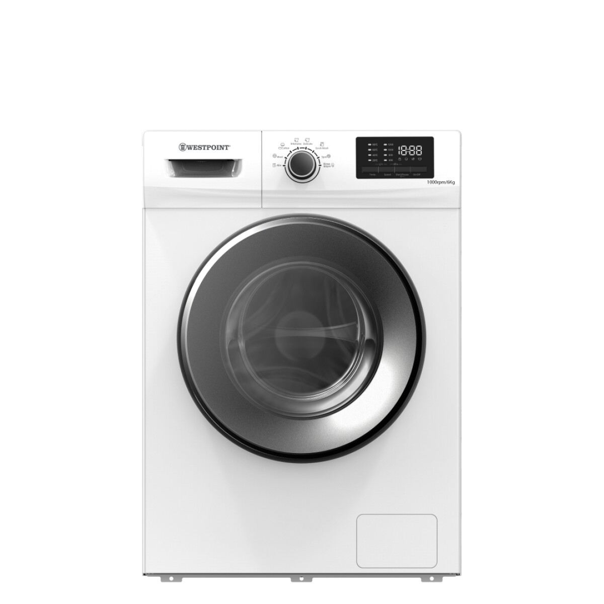 Lavarropas Westpoint Carga Frontal 6 kg - Blanco 