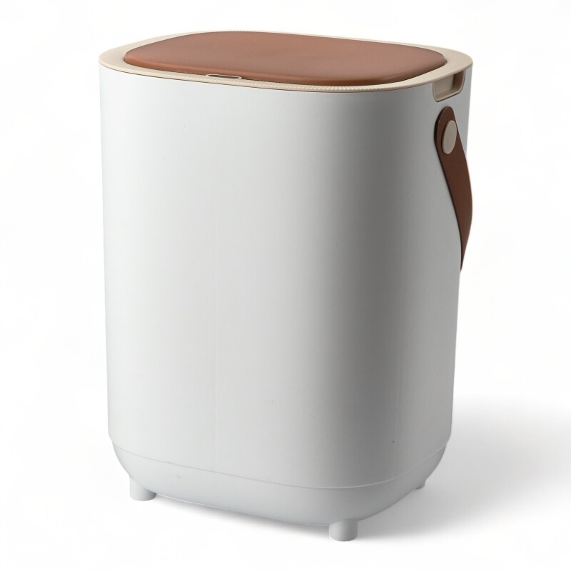 Papelera Automatica Pilas Recargables Usb 16l Marron