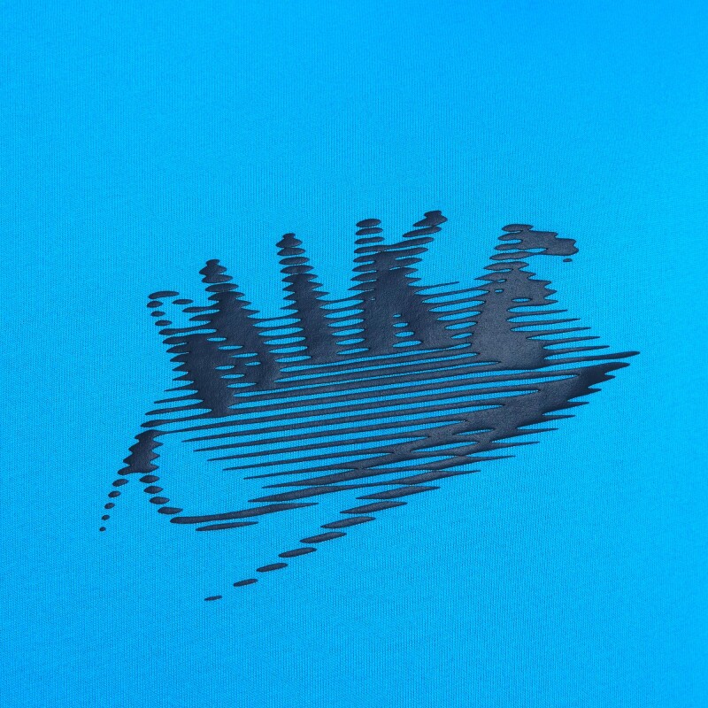 Camiseta Nike Dir-Fit Tee Brand Read de Hombre Azul