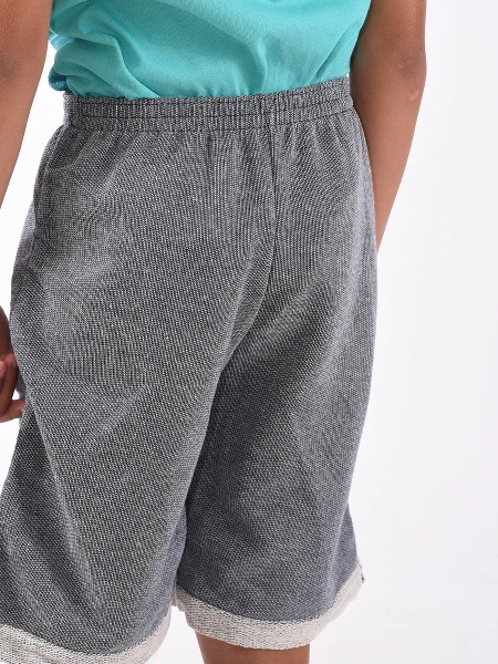 SHORT DENIM AZUL OSCURO