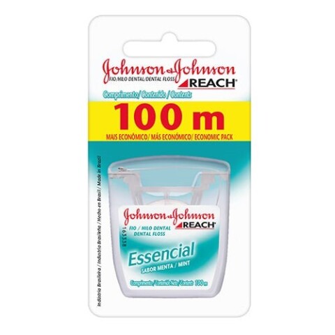 Hilo Dental J&J Essencial 100 m Hilo Dental J&J Essencial 100 m
