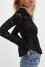 LACE LAYERING LS Negro