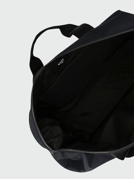 BOSS - Tote con logo y correa desmontable Azul