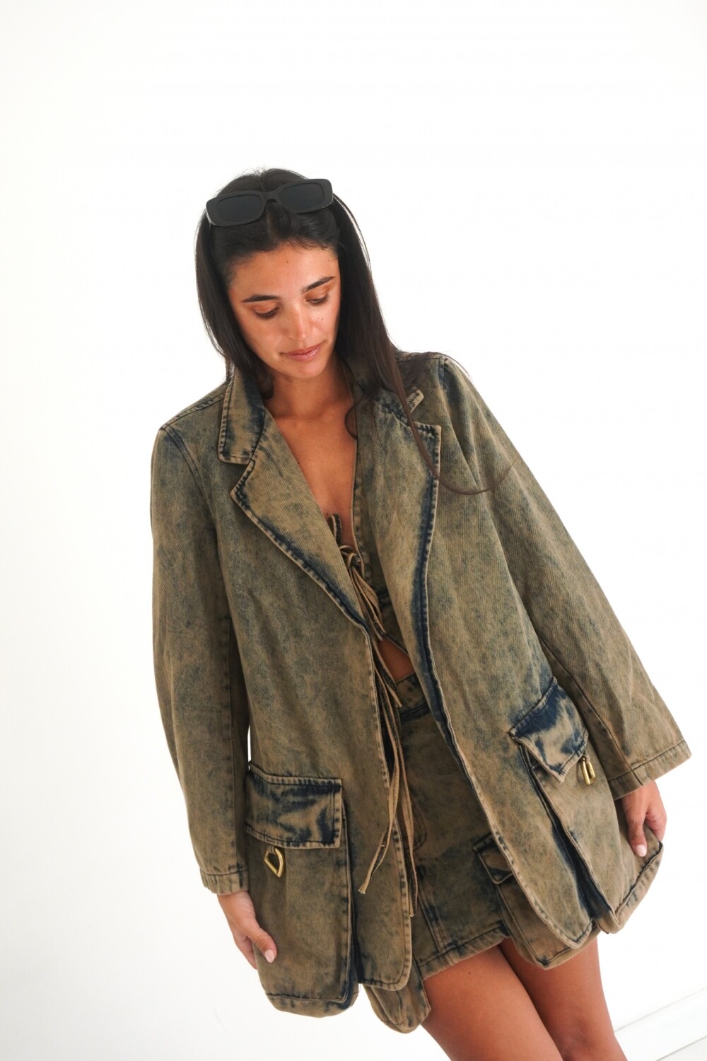 Smoky Pocket Blazer óxido