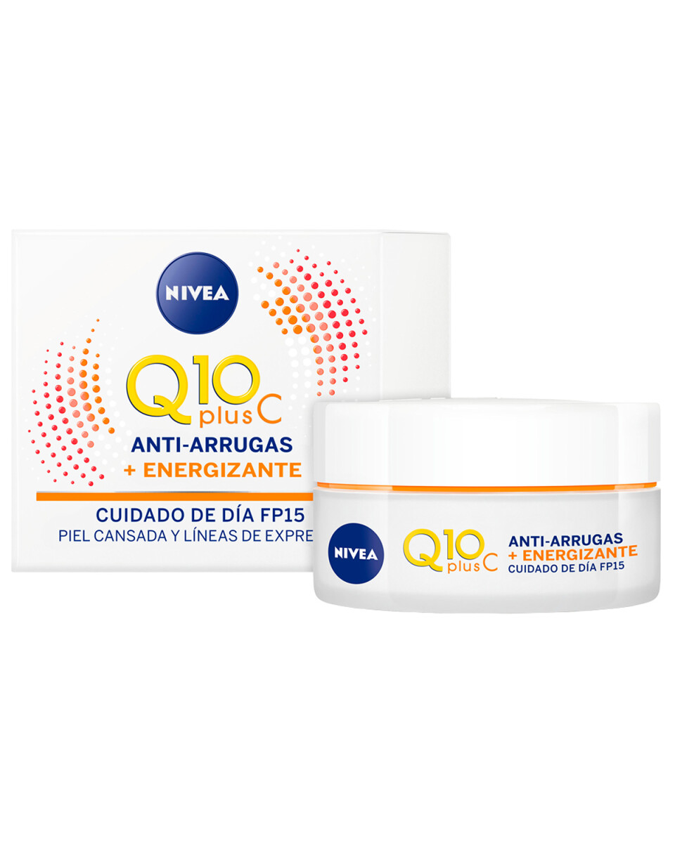 Crema Facial Anti-arrugas Energizante Nivea Q10 Energy Dia 15fps 50ml 