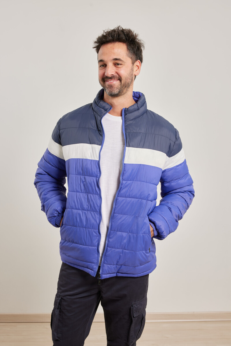 CAMPERA HARRINGTON URBAN - Azul Oscuro/azul 