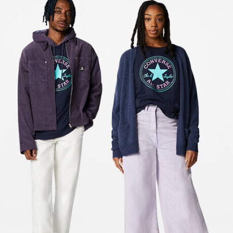 Remera Converse Unisex - Chuck Taylor Patch - 10024296A01 BLUE