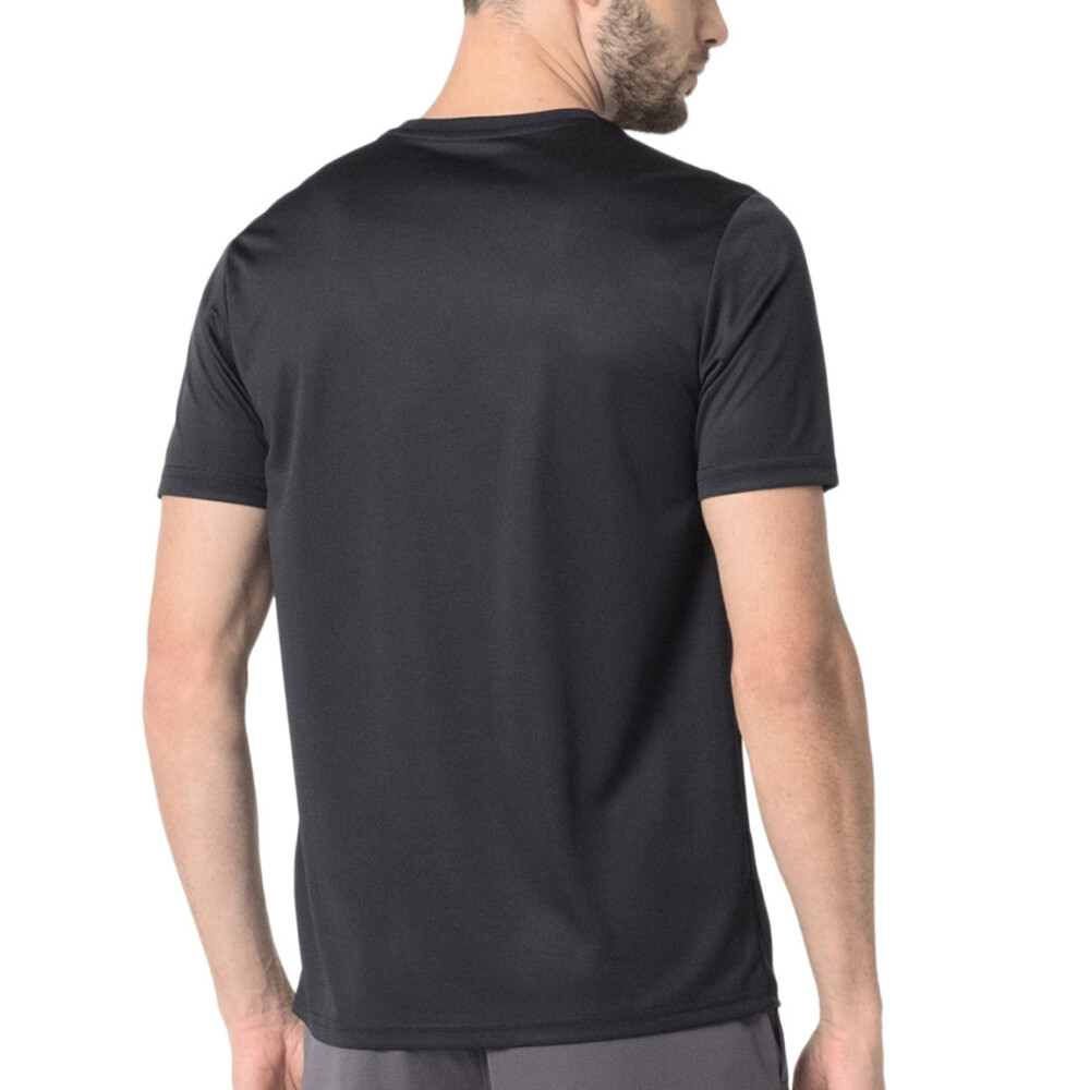 FILA Myler Remera manga corta training para hombre - Negro Negro