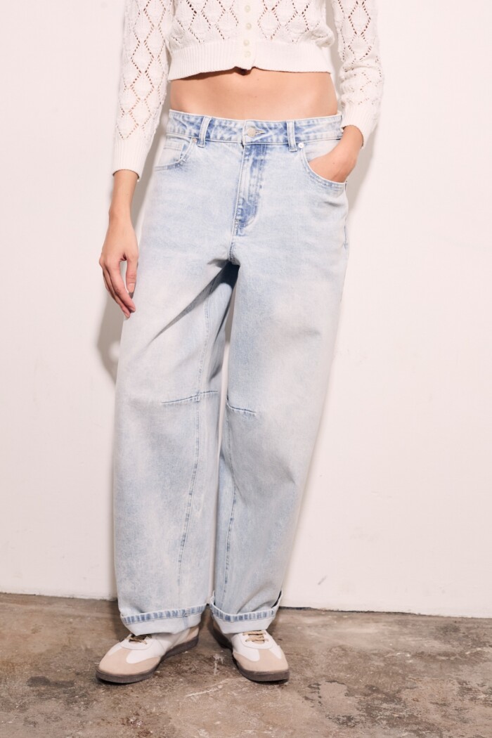 Jean Baggy Barrel Jean