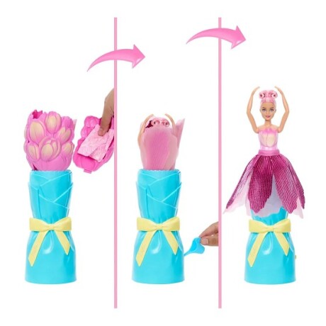 BARBIE - PETAL POP SORPRESA ROSA