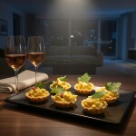 6 Canapés de Choclo 6 Canapés de Choclo