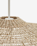 Pantalla para lámpara de techo Cruilles de fibras naturales con acabado natural Ø 100 cm Pantalla para lámpara de techo Cruilles de fibras naturales con acabado natural Ø 100 cm