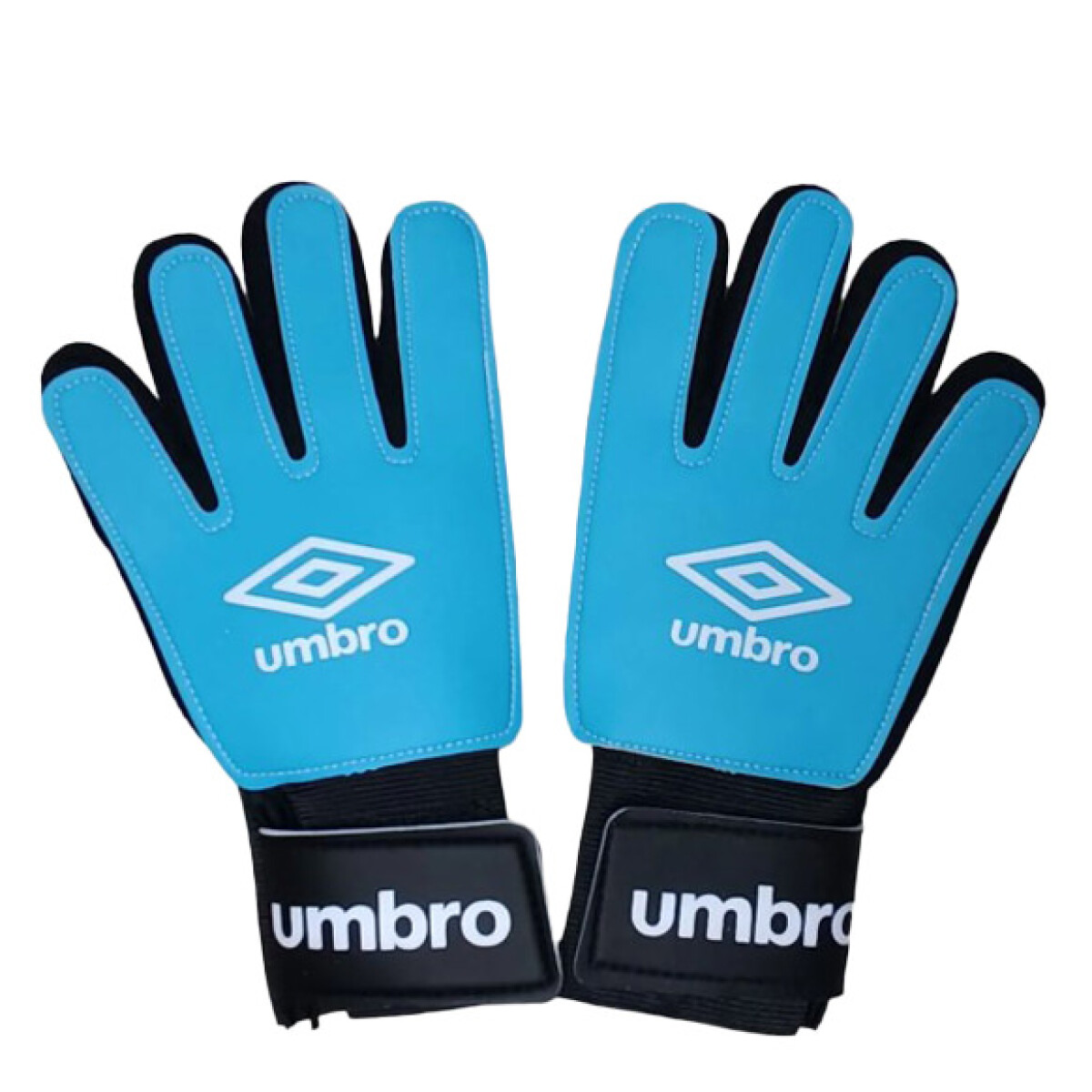 Guantes de Hombre Umbro Golero Adulto - Verde Agua - Blanco - Negro 