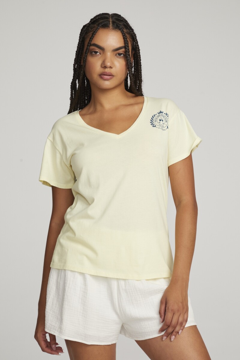 REMERA COTTON JERSEY Amarillo