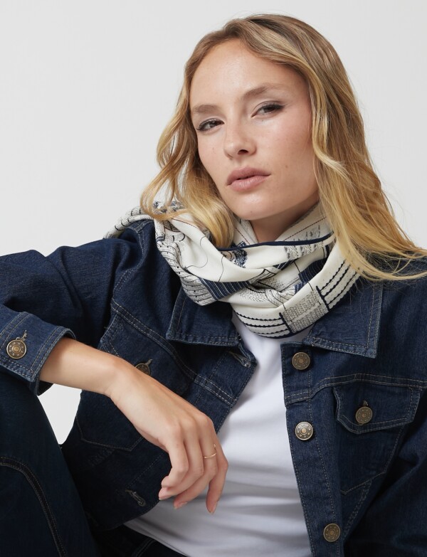 Pashmina Cashmere CRUDO/MULTI