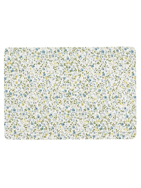 Mantel individual FLORA 33x42 azul/blanco Mantel individual FLORA 33x42 azul/blanco