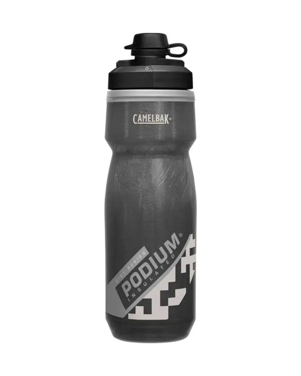Botella Podium Dirt Series Chill 600ml, Doble Insulación neg - Botella Podium Dirt Series Chill 600ml, Doble Insulación Neg 
