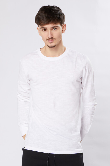 T-SHIRT ML MARKW22 RUSTY Blanco