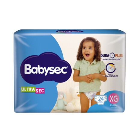 Pañales Babysec UltraSec XG