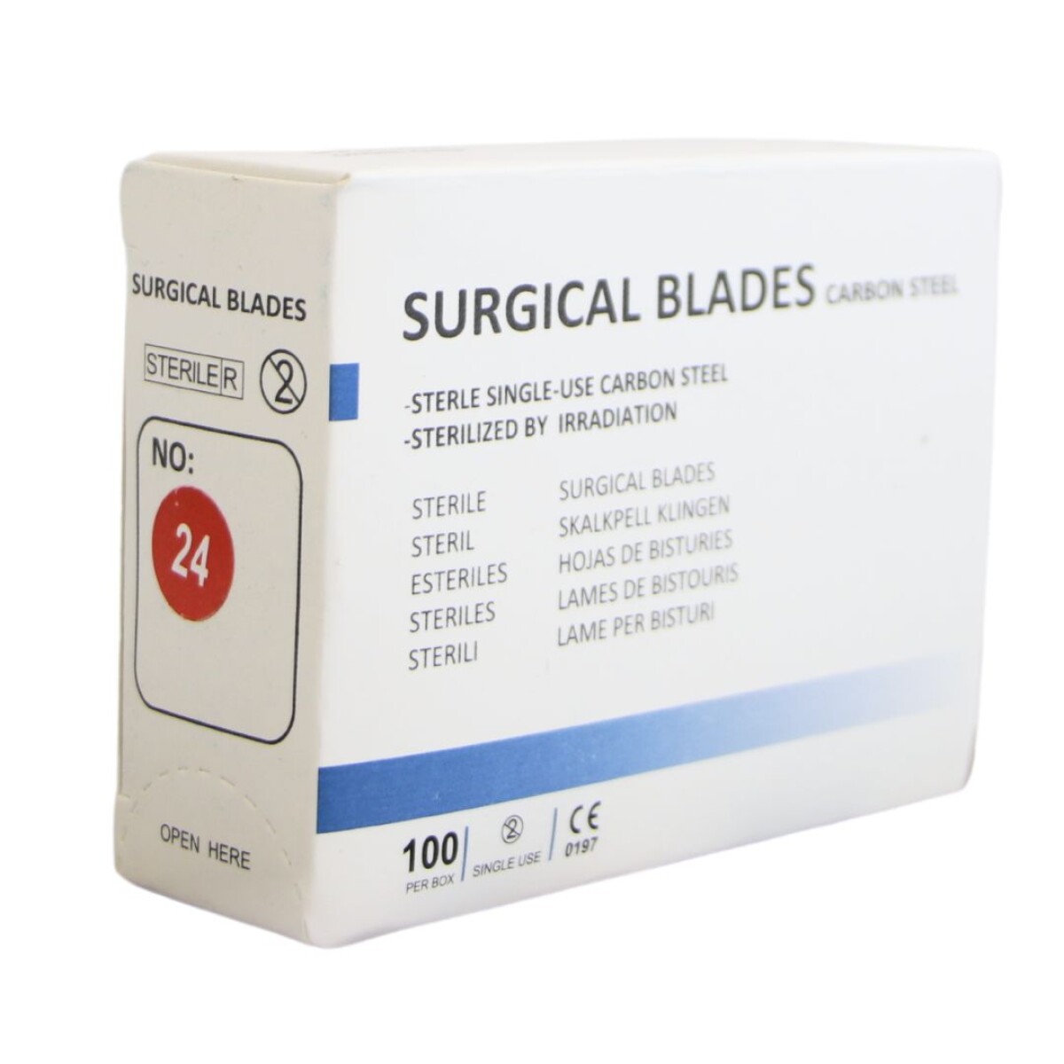 Hojas de bisturí - x unidad - N° 24 