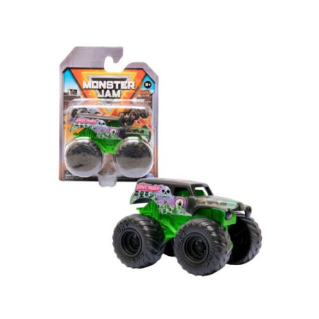 Camioneta Monster Jam Vehículo Grave Digger
