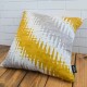 Funda de almohadones lisa 43 x 43 cm RAYAS MOSTAZA