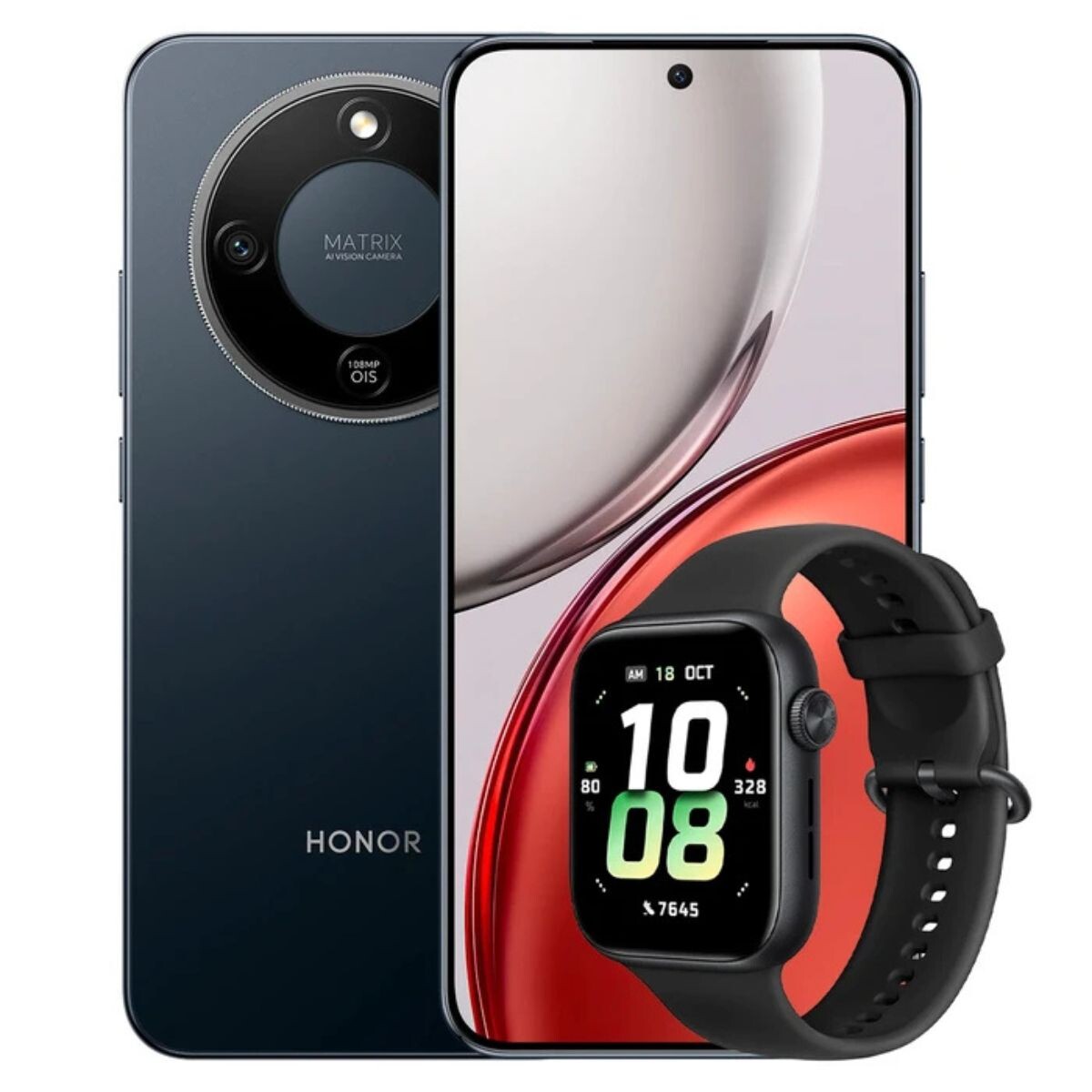 Celular Honor Magic 8 Lite 5G 256GB 8GB RAM con Watch 2i incluído 