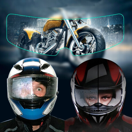 ACCESORIO EXTERIOR - LAMINA REPELE AGUA CASCO MOTO WESTON ACCESORIO EXTERIOR - LAMINA REPELE AGUA CASCO MOTO WESTON