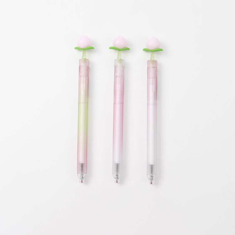 BOLÍGRAFO DE GEL DURAZNO QUE CAMBIA DE COLOR AL MOVERLO BOLÍGRAFO DE GEL DURAZNO QUE CAMBIA DE COLOR AL MOVERLO