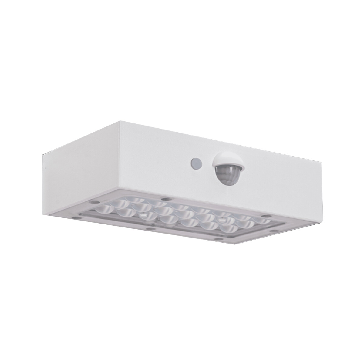 Luminaria LED de Exterior Solar Brick 3W Luz Cálida Blanco 