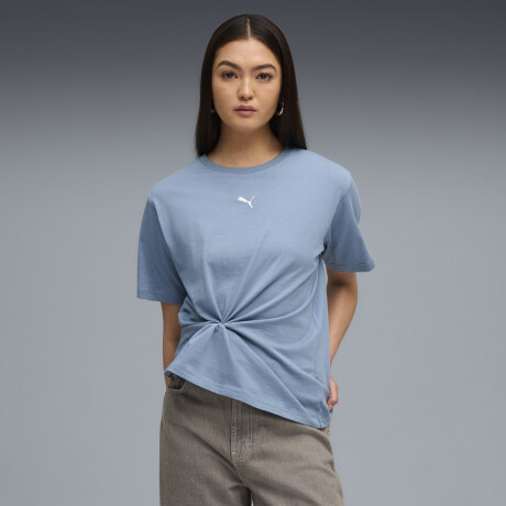 ESS Relaxed Tee 68497134 Celeste