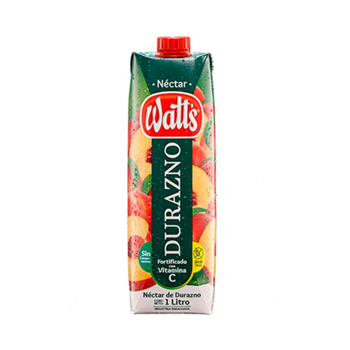 WATTS NECTAR DURAZNO FR. X 1000 ML. única