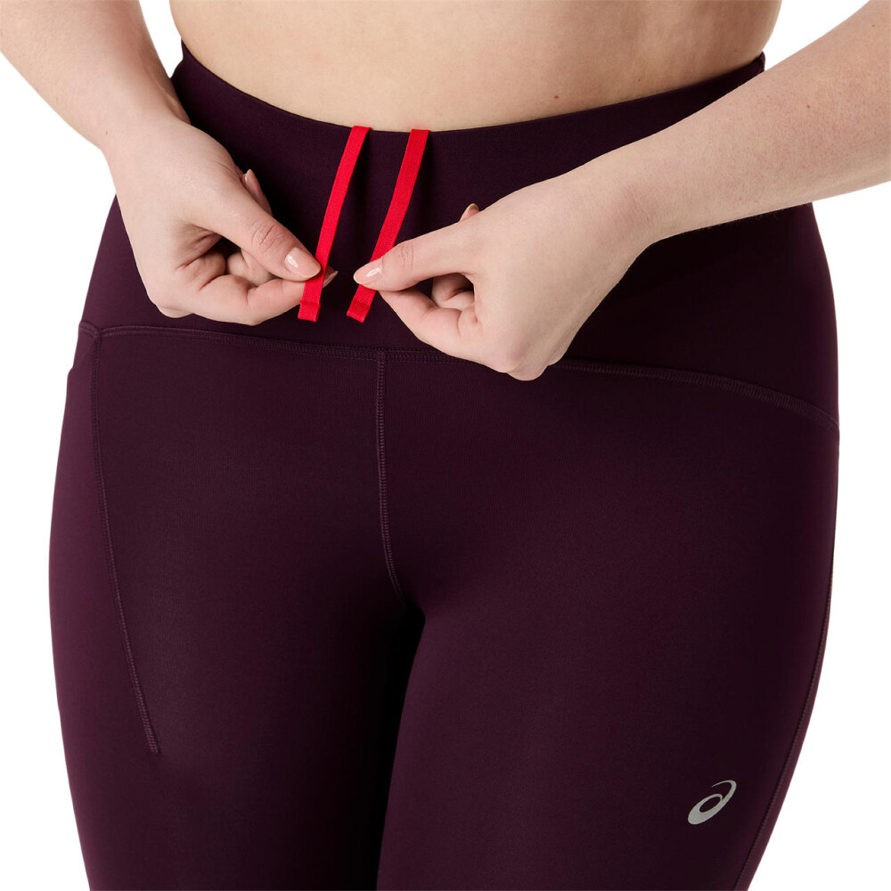 Tights Running Road High Waist Tight Mujer Dark Aubergine