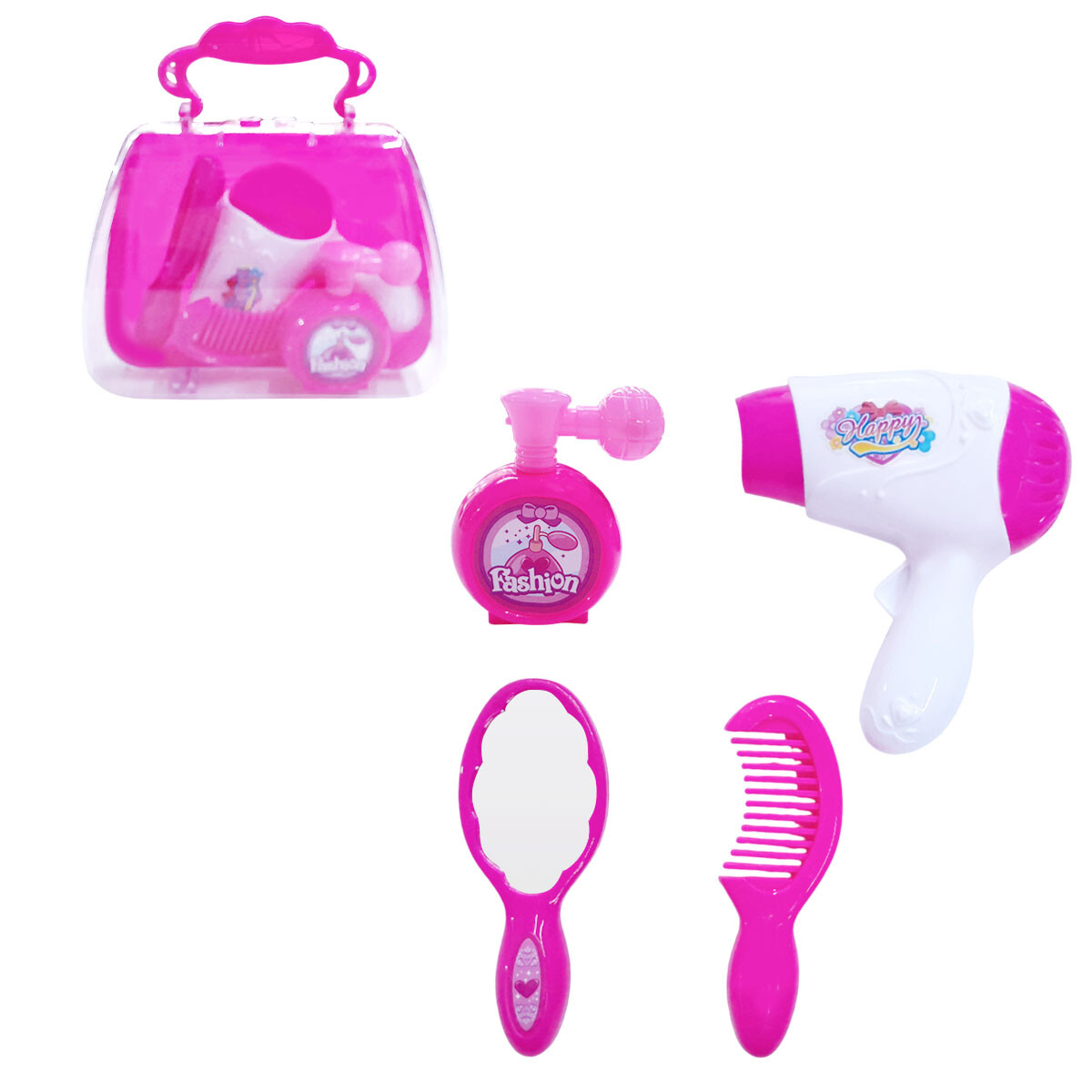 3X2 OUTLET Cartera con secador y accesorios 14x11cm - 3x2 Outlet Cartera Con Secador Y Accesorios 14x11cm 