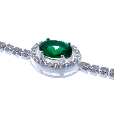 Pulsera de plata 925 con circonias. Pulsera de plata 925 con circonias.