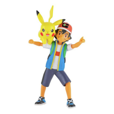 Battle Feature Figure - Ash and Pikachu Battle Feature Figure - Ash and Pikachu